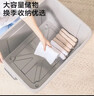 京东京造 MAX系列衣物收纳箱塑料整理  带轮体积160L 722*525*433mm  实拍图