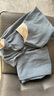 猫人（MiiOW）男士保暖内衣男冬厚款双面磨绒羽绒蚕丝10A抑菌秋衣秋裤修身套装 【店长推荐-经典款】墨蓝-男 XL （推荐120-140斤） 实拍图