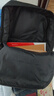 双星书包初中生大容量高中生大学生背包减负多功能电脑包双肩包 黑色【升级款有挂件】 实拍图