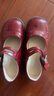 富罗迷女童皮鞋儿童公主鞋方口单鞋时尚儿童校园演出鞋 酒红  29  实拍图