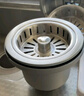 潜水艇（Submarine） CCQ50-110 不锈钢菜盆提篮 厨房水槽下水器配件 洗菜盆提笼 实拍图