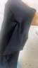 深呼吸DEEP BREATH女装烟管领长袖可机洗打底针织纯羊毛衫女A300962 黑 M (3) 实拍图