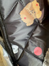 电动车挡风被挡风被新款防水保暖摩托电瓶车三轮车防风罩挡风衣冬季京喜加绒加厚加大黑色 可乐熊-黑色 实拍图