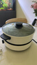 美的（Midea）电火锅 火锅专用锅3-4人 电锅一体家用多功能锅 一锅多用宿舍电煮锅 电热锅分体可拆 4L 【底座可当电磁盘】26easy501 实拍图