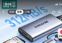山泽USB/Type-C高速读卡器SD/TF4.0双卡同读兼容UHS-I/II卡 适用苹果17/16/ipad手机电脑单反运动相机 实拍图