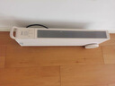 美的（Midea）【暖域无界】石墨烯智能踢脚线取暖器/语音卧室/浴室暖风机/电热电暖器/电暖气家用小太阳NDS-XXF 实拍图