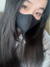 佳睦保暖口罩防风防寒女高颜值秋冬骑行滑雪3d立体透气不起雾可水洗黑 实拍图