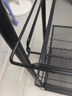 溢彩年华 厨房置物架落地储物架移动收纳小推车蔬菜架子多层零食架1056-BK 实拍图