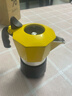比乐蒂双阀摩卡壶意式美式咖啡机户外便携高压手冲咖啡壶新年礼物 2杯份 黄色 双阀 实拍图