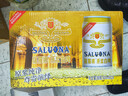 萨罗娜（SALUONA）小麦原浆啤酒 500ml*24听整箱 国产清澈型白啤 过年囤货聚会送礼 晒单实拍图