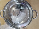 荣事达（Royalstar）火锅专用锅汤锅304不锈钢锅火锅盆燃气电磁炉通用32cm 实拍图