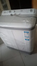 海尔（Haier）双桶洗衣机半自动自动家用 10公斤大容量 家电国家补贴 以旧换新 双缸XPB100-729S原厂品质  实拍图