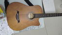 维卡斯（WEIKASI）民谣吉他初学者木吉他单板新手入门练习琴guitar吉它学生男女乐器 41英寸咖啡色+礼包【进阶推荐】 实拍图