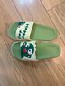 CHACEPOT儿童拖鞋男童女童夏天室内居家软底防滑洗澡家用外穿中大童凉拖鞋初高中学生 果绿 40-41码【适合39-40脚穿】 实拍图