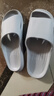 佳途旅行便携拖鞋可家用待客酒店防滑拖鞋洗澡居家拖鞋灰色44-45 实拍图