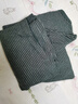 宜而爽 男女士情侣100%全棉秋衣秋裤套装圆领打底纯棉毛衫纯棉保暖内衣 男款 浅麻灰 XL 实拍图
