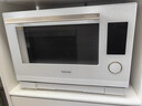 东芝（TOSHIBA）【国家补贴20%】白珍珠水波炉高奢款家用微波炉烤箱微蒸烤炸炖一体机蒸烤箱28L触控彩屏YD95CNW 实拍图