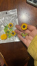 超萌可爱摇头向日葵汽车摆件太阳花车载摆件电动内饰中控台装饰品 摇头向日葵6个（送胶） 实拍图