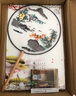 一海堂 文化苏绣扇子 文房写作摆件 非遗苏绣双面刺绣国风团扇创意传统摆件赠女士礼物 圆形款-满园春色 实拍图