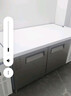 美凌智慧家冷藏工作台商用冰柜厨房卧式冷冻柜冰箱双温大容量冷冻保鲜柜奶茶饭店平冷工作台不锈钢操作台冰柜 冷冻多维变频款1.8*0.8*0.8米丨省电60% 晒单实拍图