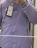 骆驼（CAMEL）三防冲锋衣户外登山服防水防风防污三合一保暖时尚运动外套 A9W114120-1X 丁香紫，女 S 实拍图
