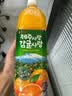 乐天韩国进口济州岛柑橘汁橘子汁1.5L  果汁饮料 0糖0钠 济州柑橘汁1.5L*3瓶 实拍图