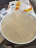 拜杰圆形双层竹制饺子帘 盖帘 托盘2件套 饺子垫 水饺盘 饺子帘 实拍图