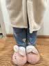 猫人（MiiOW）睡袍女士睡衣女款冬季加厚加绒珊瑚绒连帽家居服可外穿26新品XL 实拍图