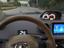 智能HUD抬头显示器车载北斗GPS车速显新能源多功能仪表高清平视仪 X1 白色【KM/H】 实拍图