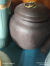 2025新款哥窑茶叶罐密封防潮罐整套茶具套装存茶罐茶仓七夕节礼物 【紫砂高竹茶叶罐】750ml 实拍图