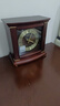 精工日本精工实木台钟音乐整点刻点报时可调音量钟表客厅办公室座钟 棕色 实拍图