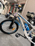 凤凰（Phoenix）儿童自行车山地车男女学生脚踏车6-15岁童车 霸道 白蓝色 22寸 实拍图