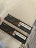 阿斯加特（Asgard）16GB(8GBx2) DDR4 3600 台式机内存条 金伦加&TUF联名款 马甲条 精选颗粒 CL18 黑橙甲 实拍图
