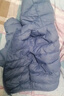 鸭鸭（YAYA）儿童轻薄羽绒服短款小童中大童连帽男女童2023秋冬洋气童装外套 雾霾蓝 90 实拍图