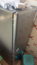 海尔（Haier）「真省电」165L两门小冰箱一级能效风冷无霜黑金净化灰色HC2-165WGHC2E9S9国家补贴 实拍图