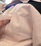 西域骆驼（VANCAMEL）冲锋衣款式女男三合一可拆卸短外套防风保暖加厚登山服情侣滑雪服 23658嫩粉-女【三合一可拆内胆】 M 实拍图
