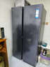 海尔（Haier）盛宴618L对开门冰箱黑金净化一级能效风冷无霜超大容量蓝色BCD-618WGHSSEDBL国家补贴 实拍图