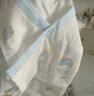 全棉时代纯棉新生婴儿连体衣服抗菌纱布满月宝宝春夏 寻梦热气球 73码 实拍图
