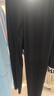 准者健身长裤高弹速干运动加绒套装秋冬季跑步压缩衣服打底紧身裤子男 ZZ1601135纯正黑 【长裤】 XL (180) 实拍图