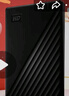 西部数据（WD）移动硬盘2TB USB3.0 My Passport随行版2.5英寸 黑 机械硬盘 笔记本电脑外接 大容量加密 家庭存储 实拍图