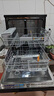 美的（Midea）RX10S Max洗碗机全嵌入式家用全自动独立式RX600Pro升级款14套升降碗篮105°C热风烘干国家补贴20% 台嵌两用 四锅同洗 105°热烘单独消毒 实拍图