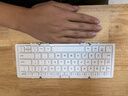 B.O.W航世 HB066 键盘 无线蓝牙键盘 办公键盘 折叠便携 64键 手机平板ipad键盘 超薄巧克力按键 白色 实拍图