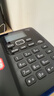飞利浦（PHILIPS）电话机座机 固定电话 办公家用 家庭有线电话 来电显示 双接口 免电池 CORD118黑色 实拍图