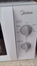 美的（Midea）快捷微波炉 家用小型 360°转盘加热 旋钮操控 易洁内胆（M1-L213B） 实拍图