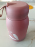【京东物流送货上门】萌萌兔卡通水杯女牛奶玻璃杯创意便携杯子 粉色萌萌兔 330ml 1只 实拍图