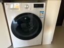 LG超薄 滚筒洗衣机 10.5KG大容量 全自动家用 AI直驱变频 健康蒸汽水洗 内筒自清洁 FLW10G4W 实拍图