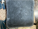 汽车通用坐垫 地垫 椅子坐垫猫窝垫沙发坐垫地毯床垫学生床毯毛绒 灰色 45厘米＊45厘米 实拍图