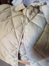 春秋季轻薄款女士新款小棉袄短款纯色翻领薄款外套棉衣女百搭棉服 卡其 5XL 建议140-155斤 实拍图