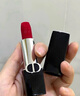 迪奥DIOR【邓为推荐】烈艳蓝金口红丝绒999哑光唇膏生日礼物新年礼物 实拍图