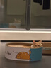 疯狂的主人加深猫抓板窝深坑耐抓耐磨不掉屑猫窝一体猫爪板猫抓盆55*40*18CM 实拍图